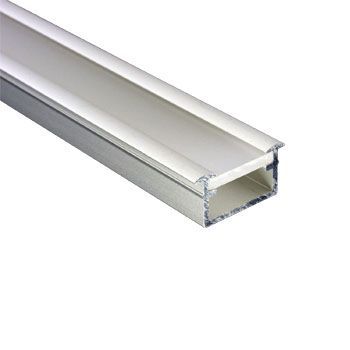 AL profil pro LED + plexi, 15  9  3000 mm