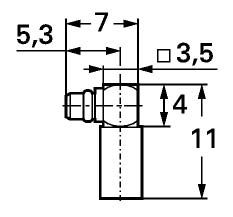 RF hlov konektor-vidlice, RG 174/188/316