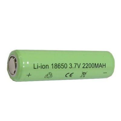 Akumultor Li-ion 18650, 3,7V/ 2200 mAh, s ochrannm obvodem