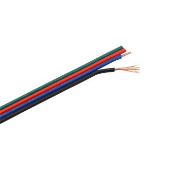 Ploch RGB kabel 4 x 0,3 mm2, AWG24