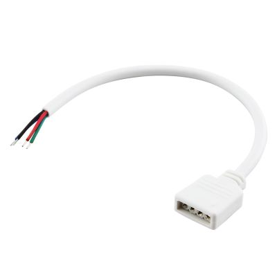 Napjec kabel pro RGB s konektorem RM 2,54 - 4p, 1x zsuvka, 15cm