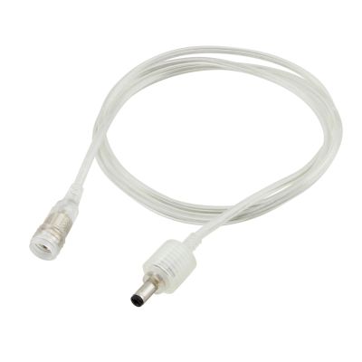 Prodluovac kabel s konektory DC 5,5 x 2,1mm, vidlice + zsuvka, vodotsn IP66, 100cm, ir