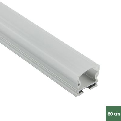 AL profil FKUMAG pro LED s plexi, 80cm, elox