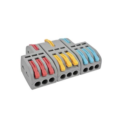 Spojovac svorka kabelov 3-9PIN s pkami, 250V, 32A, 3-9x 4 mm2