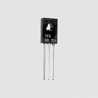 Tranzistor bipolrn, PNP, 80V, 3A, 40W, TO220