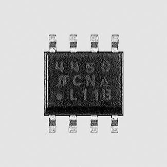 Tranzistor MOSFET, SMD, 2xN-k, 60V, 3,7A, 2,4W, 0,08R, SO8