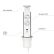Ppojn zsuvkov sloupek pro desku stolu 2x 230V + USB A 18W + USB C 30W, pr. 60 mm